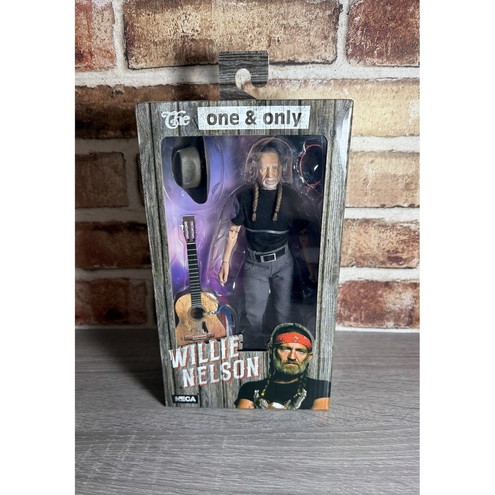 NEW In Box NECA Willie Nelson The One & Only American Icon 12" Figure